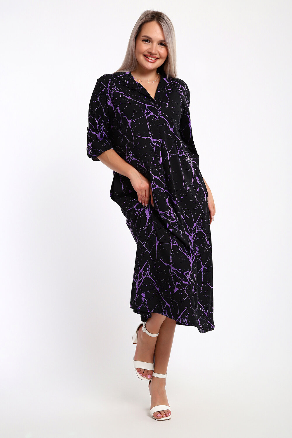 Натали Платье 578586 83803 фиолетовый