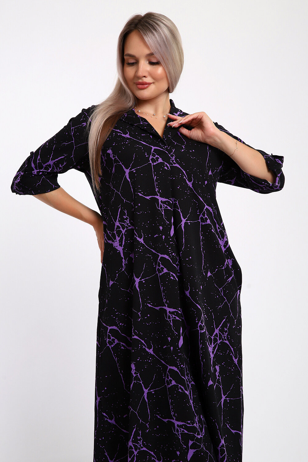 Натали Платье 578586 83803 фиолетовый