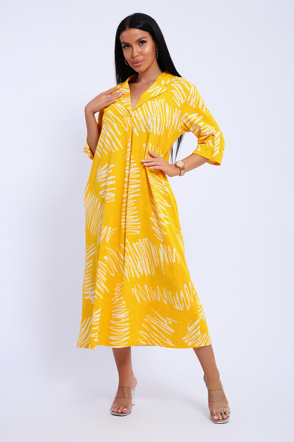 Натали Платье 578591 83801 желтый