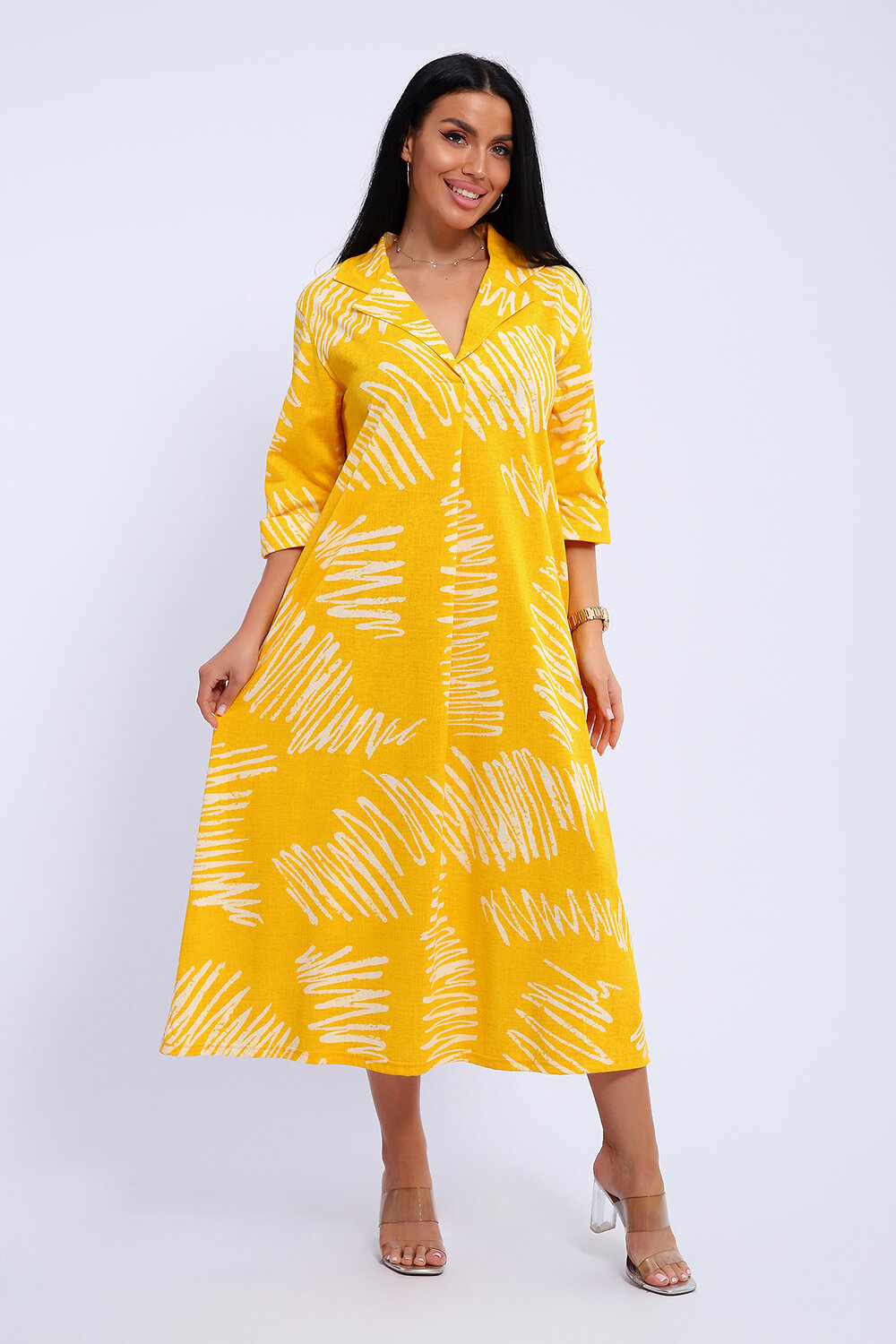 Натали Платье 578591 83801 желтый