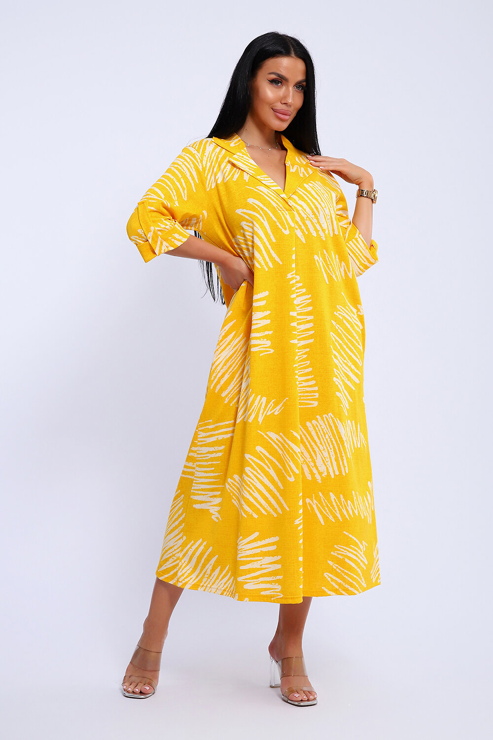 Натали Платье 578591 83801 желтый