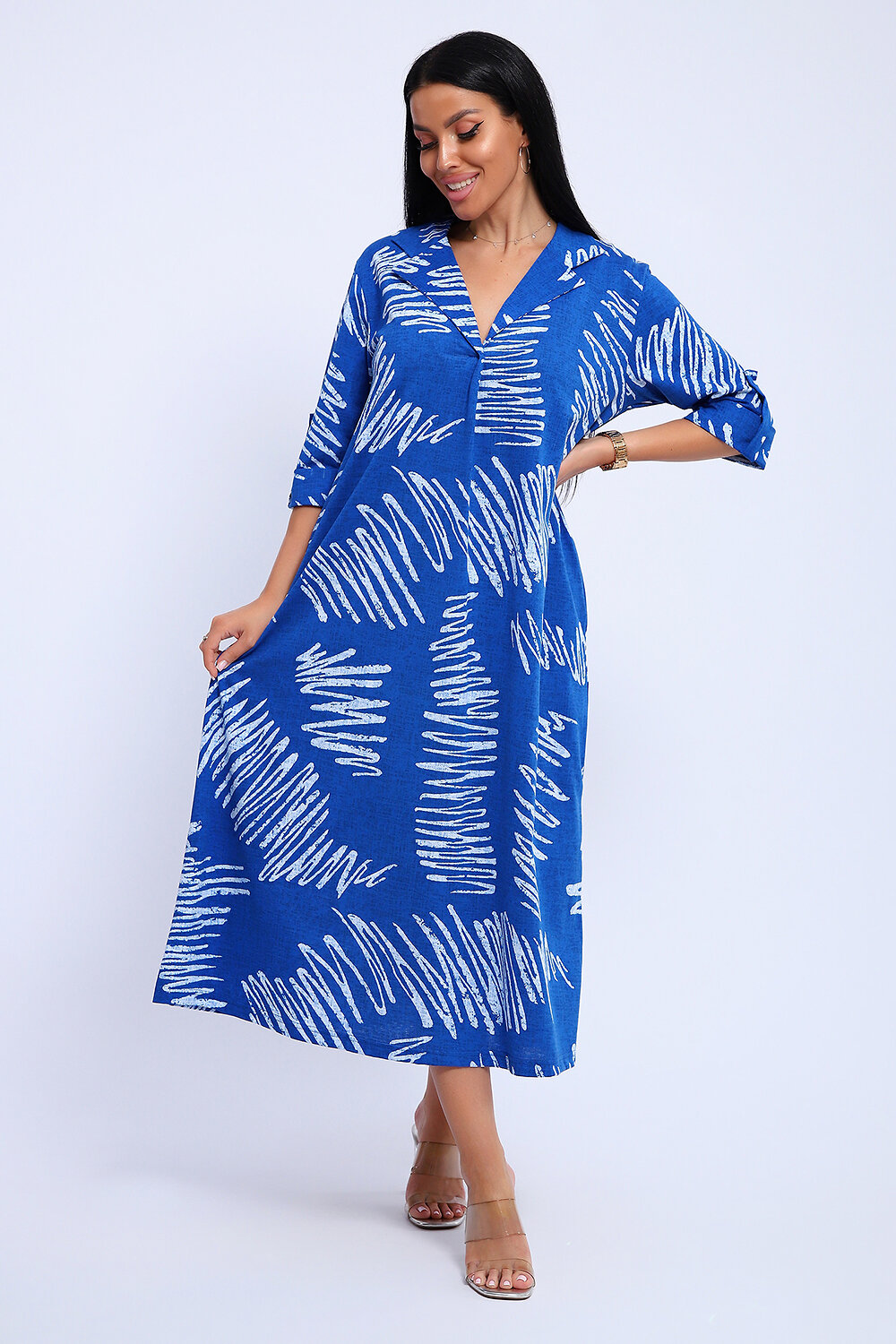 Натали Платье 578592 83801 васильковый