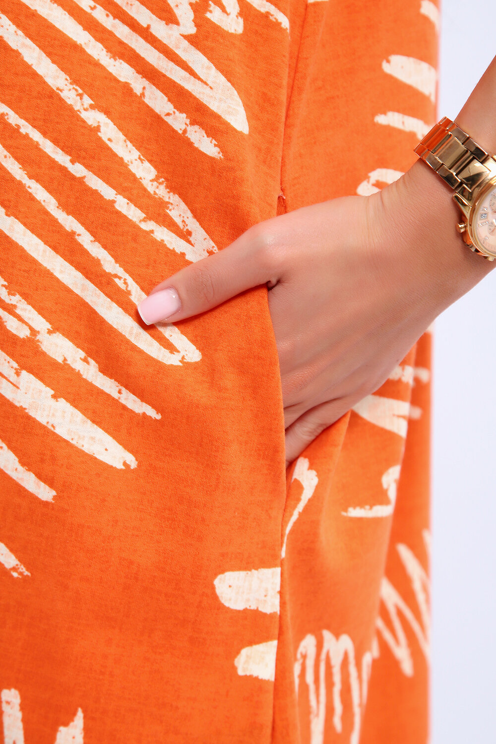 Натали Платье 578593 83801 оранжевый