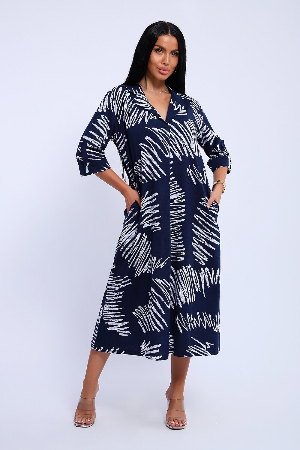 Натали Платье 578594 83801 чернильный