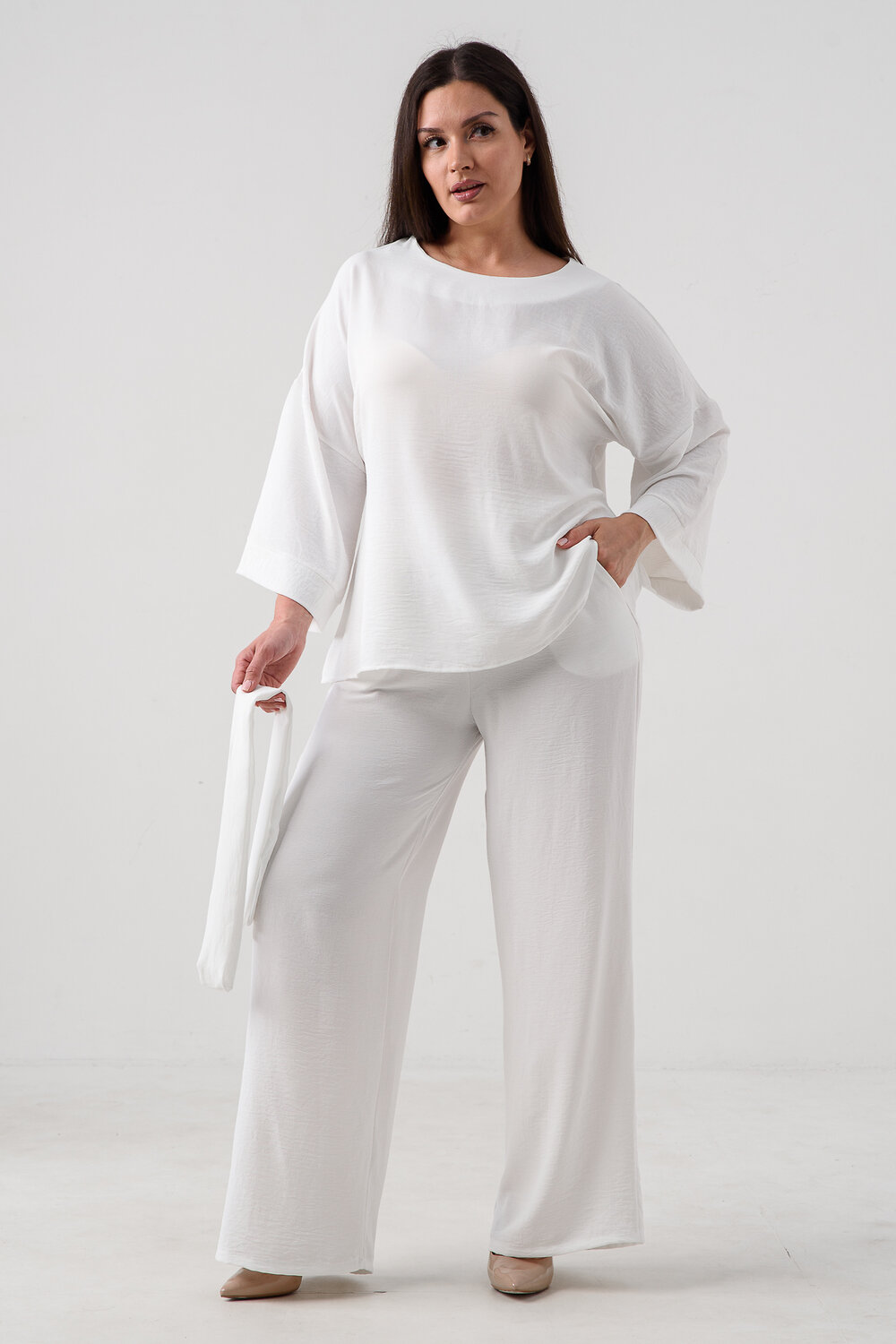 Натали Костюм 578596 52453 белый