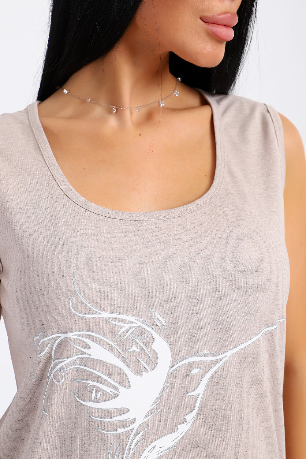 Натали Туника 578600 78590 бежевый