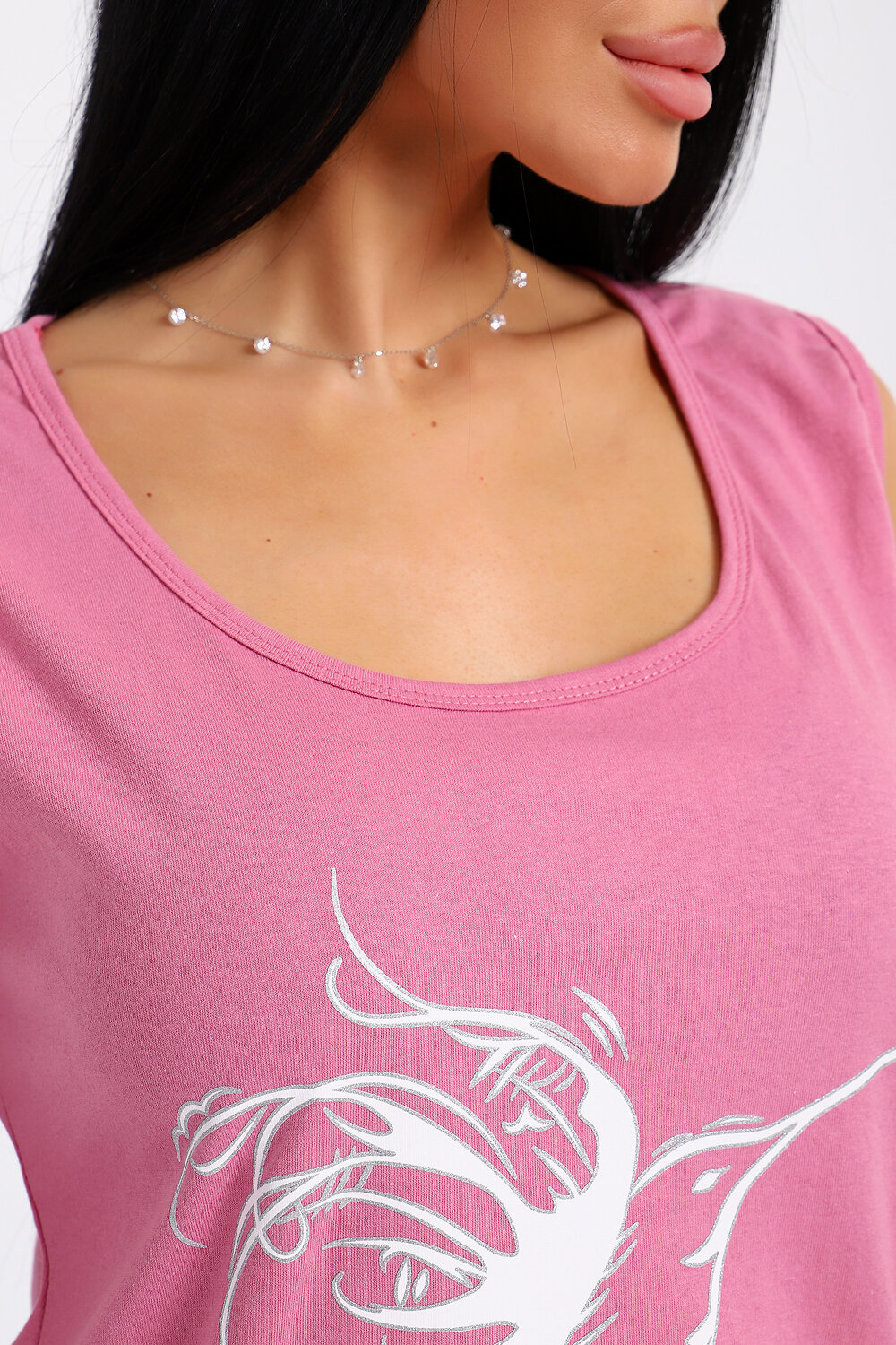 Натали Туника 578601 78590 розовый