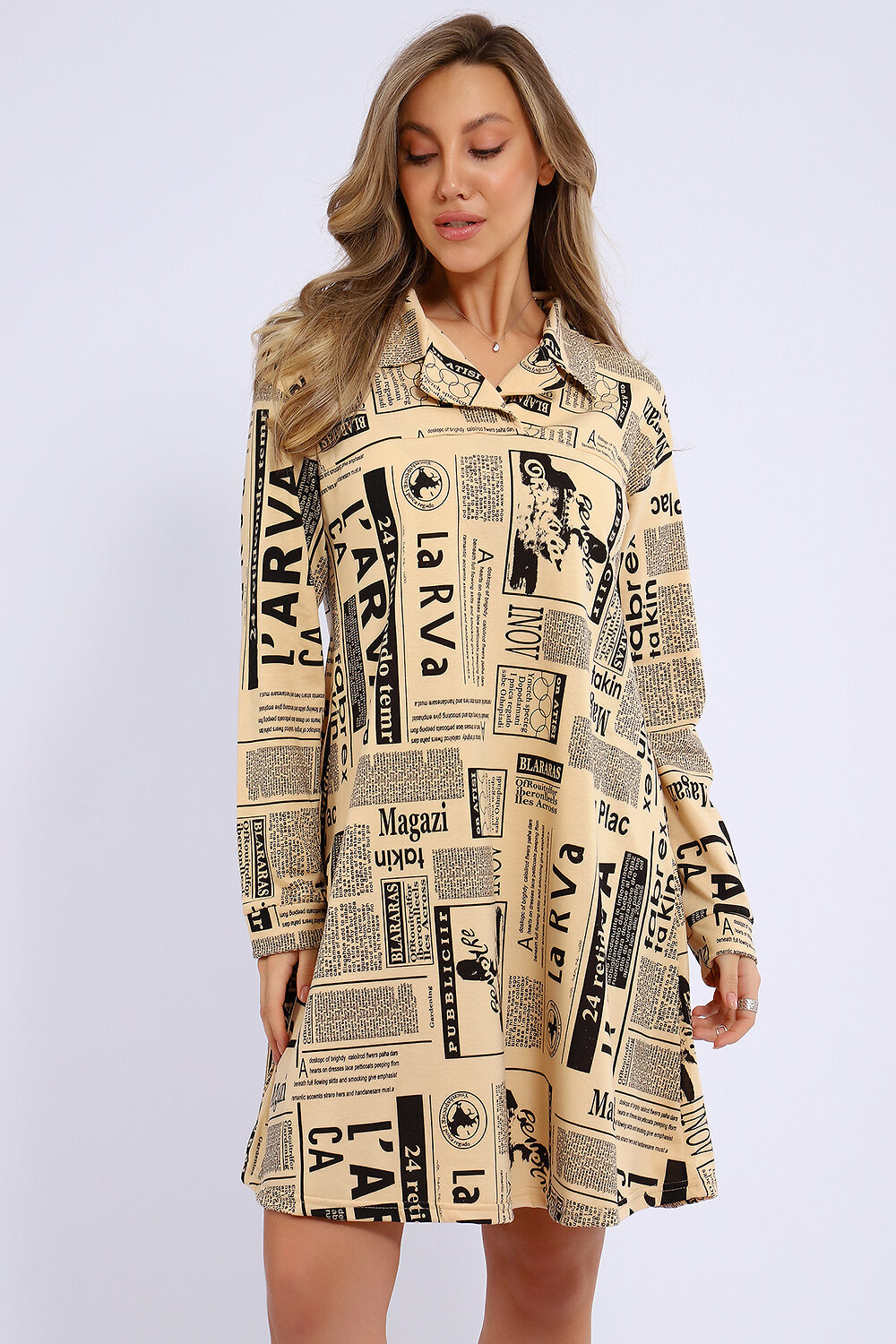 Натали Платье 578605 21112 бежевый