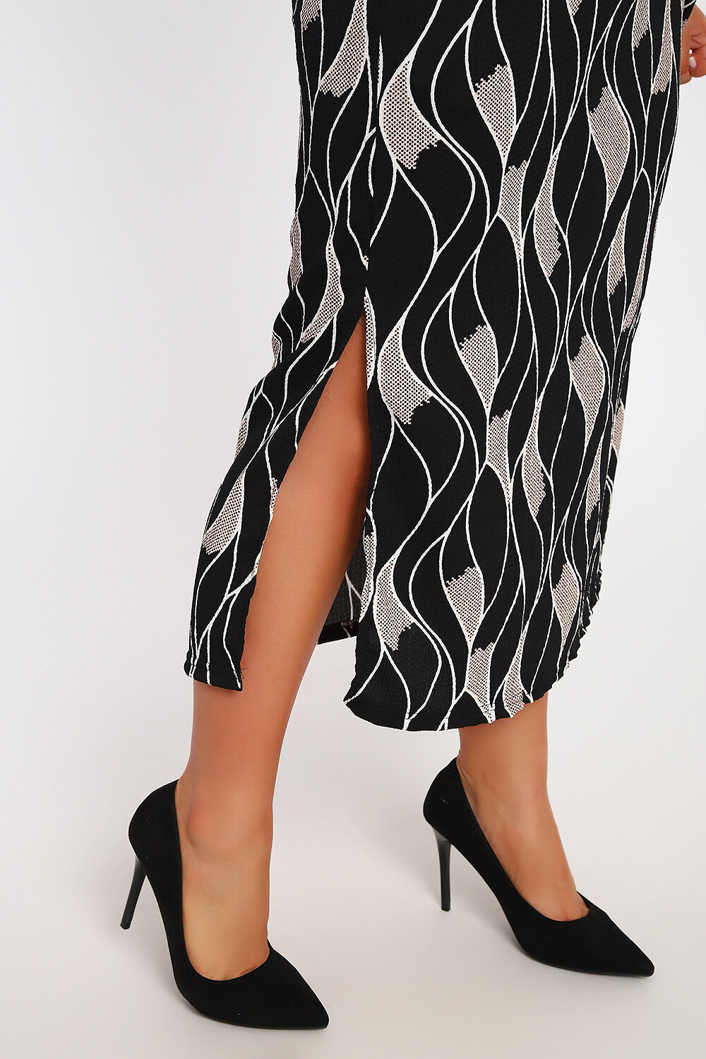 Натали Платье 578606 29014 черно-белый