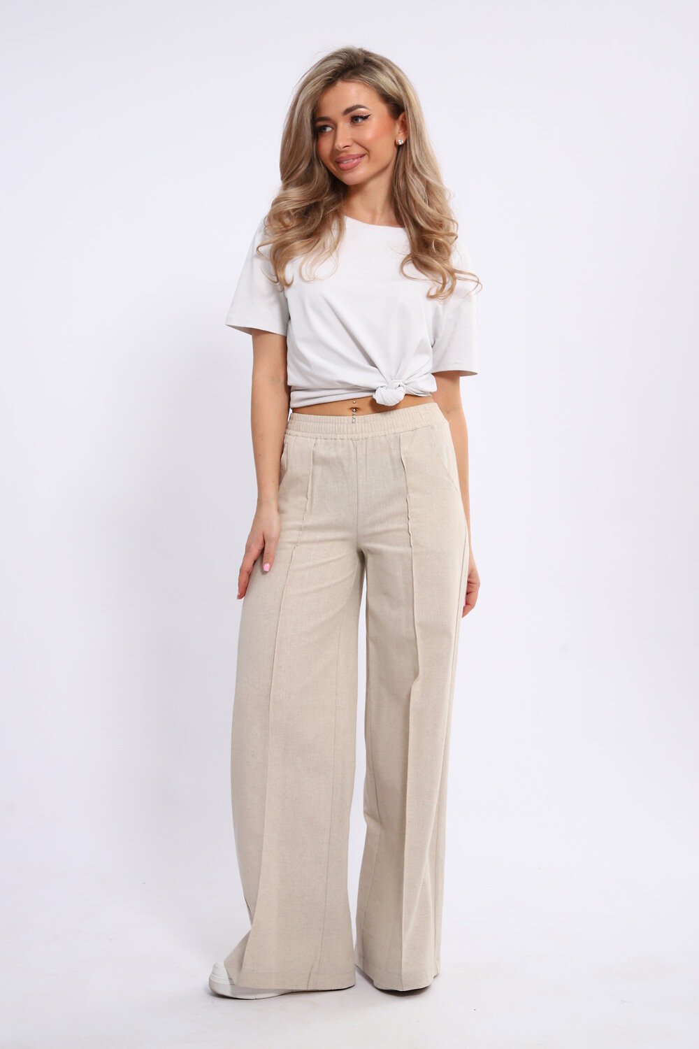 Натали Брюки 578608 20685 светло-бежевый