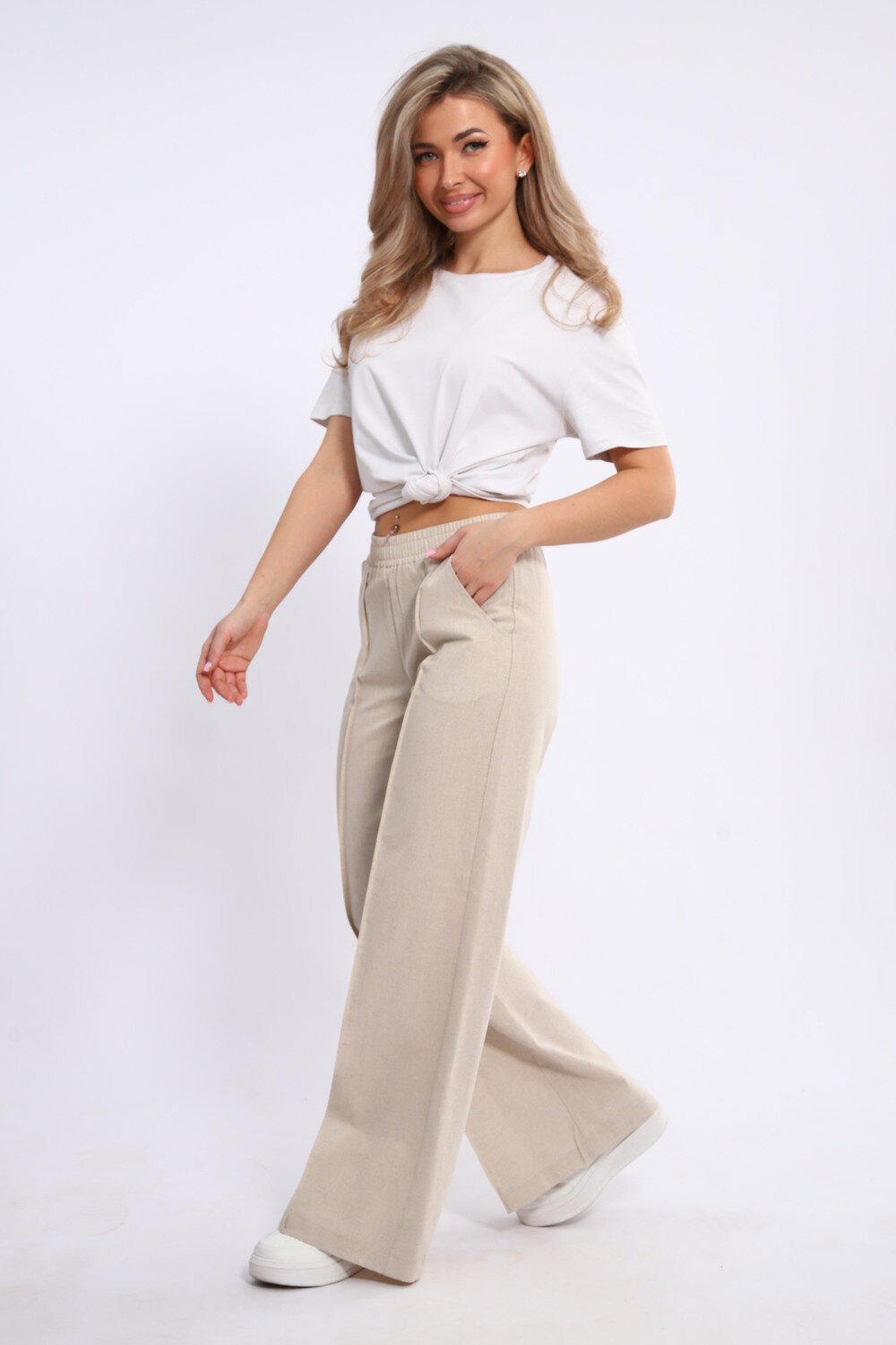 Натали Брюки 578608 20685 светло-бежевый