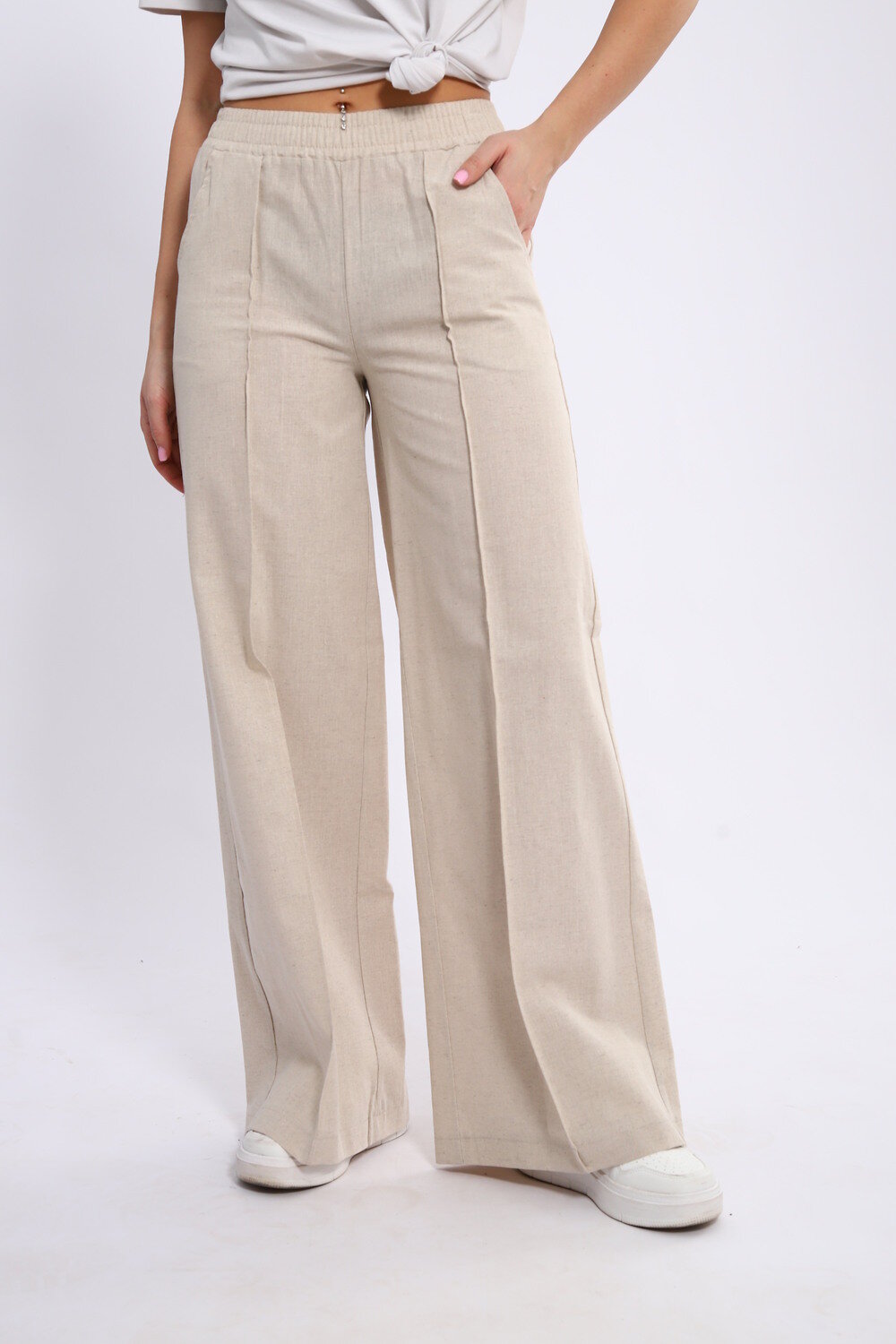 Натали Брюки 578608 20685 светло-бежевый