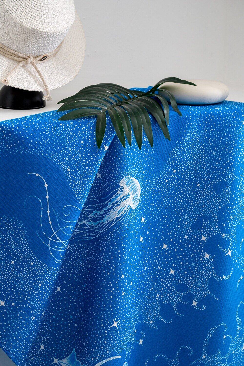 Натали Полотенце 578610 Полотенце пляжное Тайны океана синий