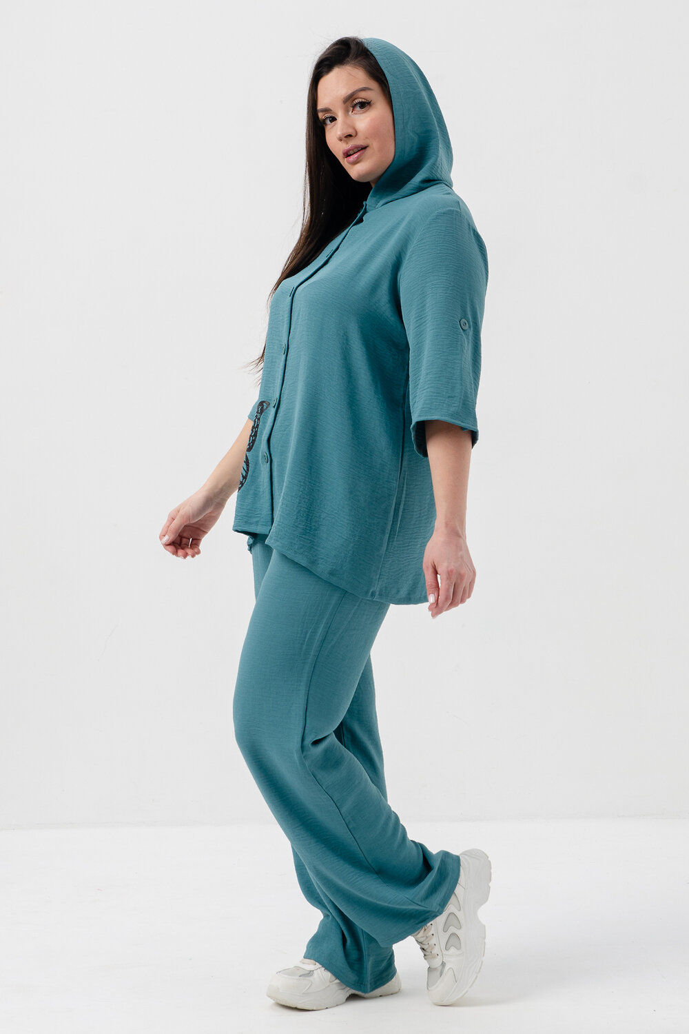 Натали Костюм 578614 52454 бирюзовый