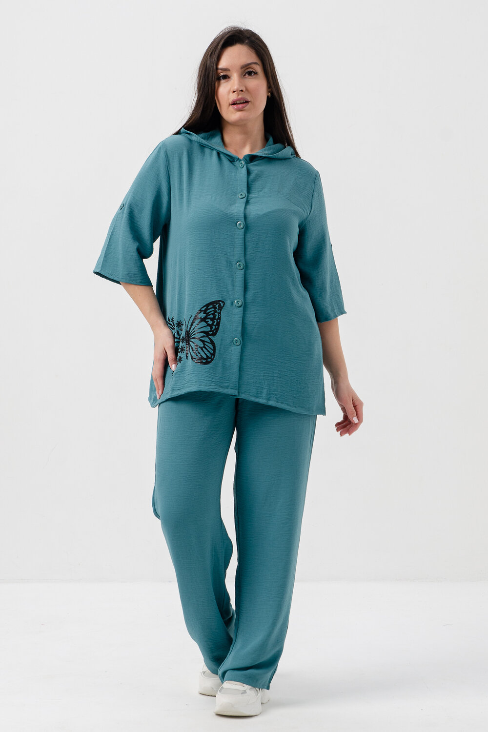 Натали Костюм 578614 52454 бирюзовый