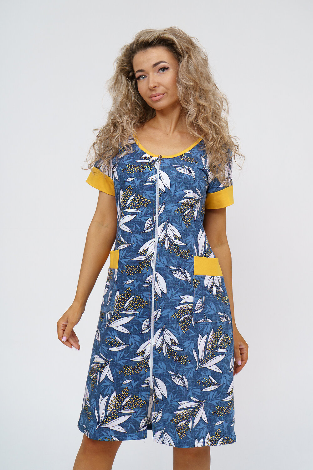 Натали Халат 578618 36945 индиго