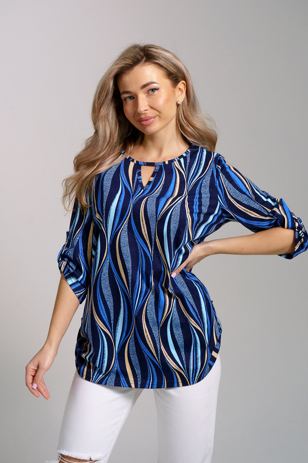 Натали Туника 578626 36943 синий