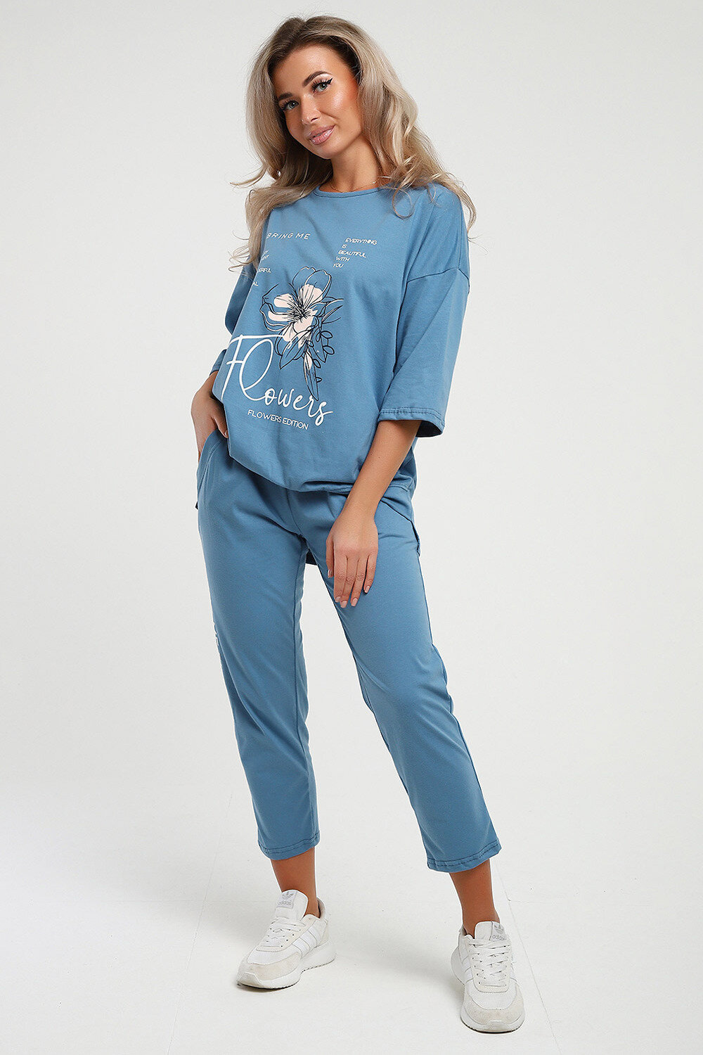 Натали Костюм 578631 51180 джинс светлый