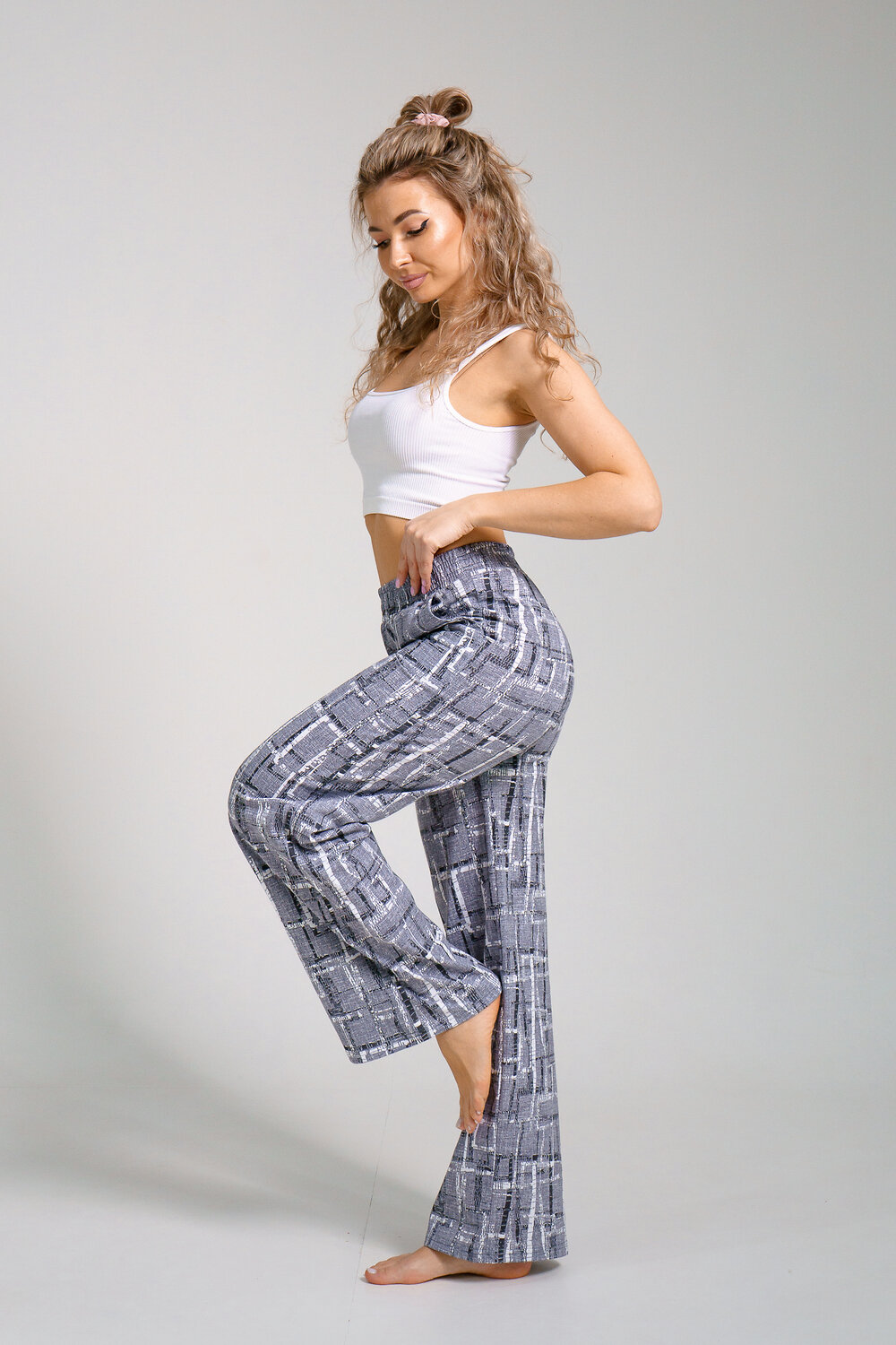 Натали Брюки 578632 36940 серый