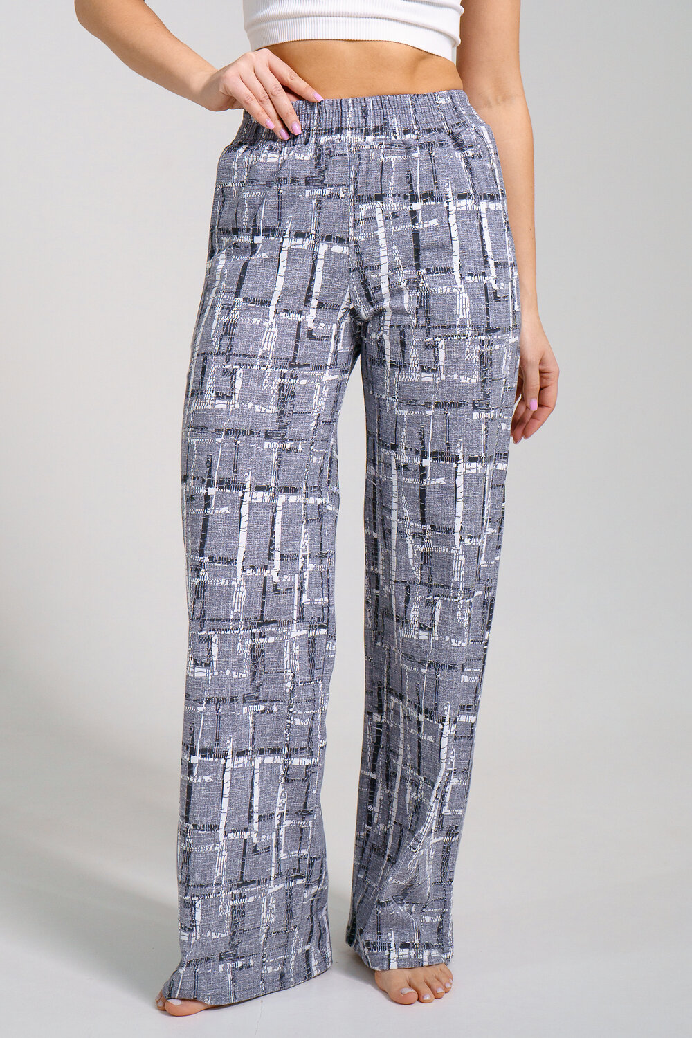 Натали Брюки 578632 36940 серый