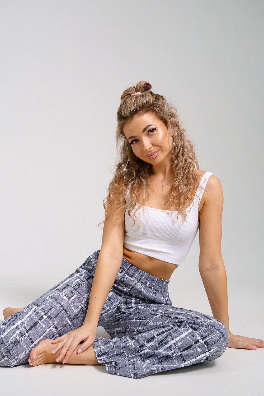 Натали Брюки 578632 36940 серый