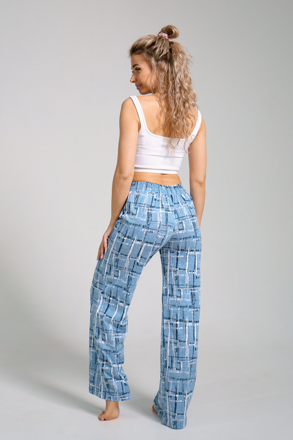 Натали Брюки 578633 36940 голубой