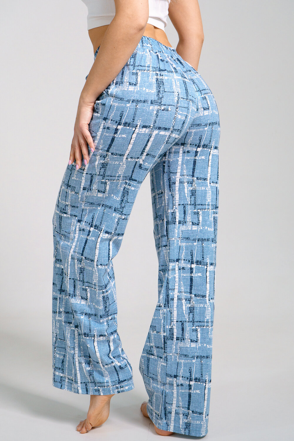 Натали Брюки 578633 36940 голубой