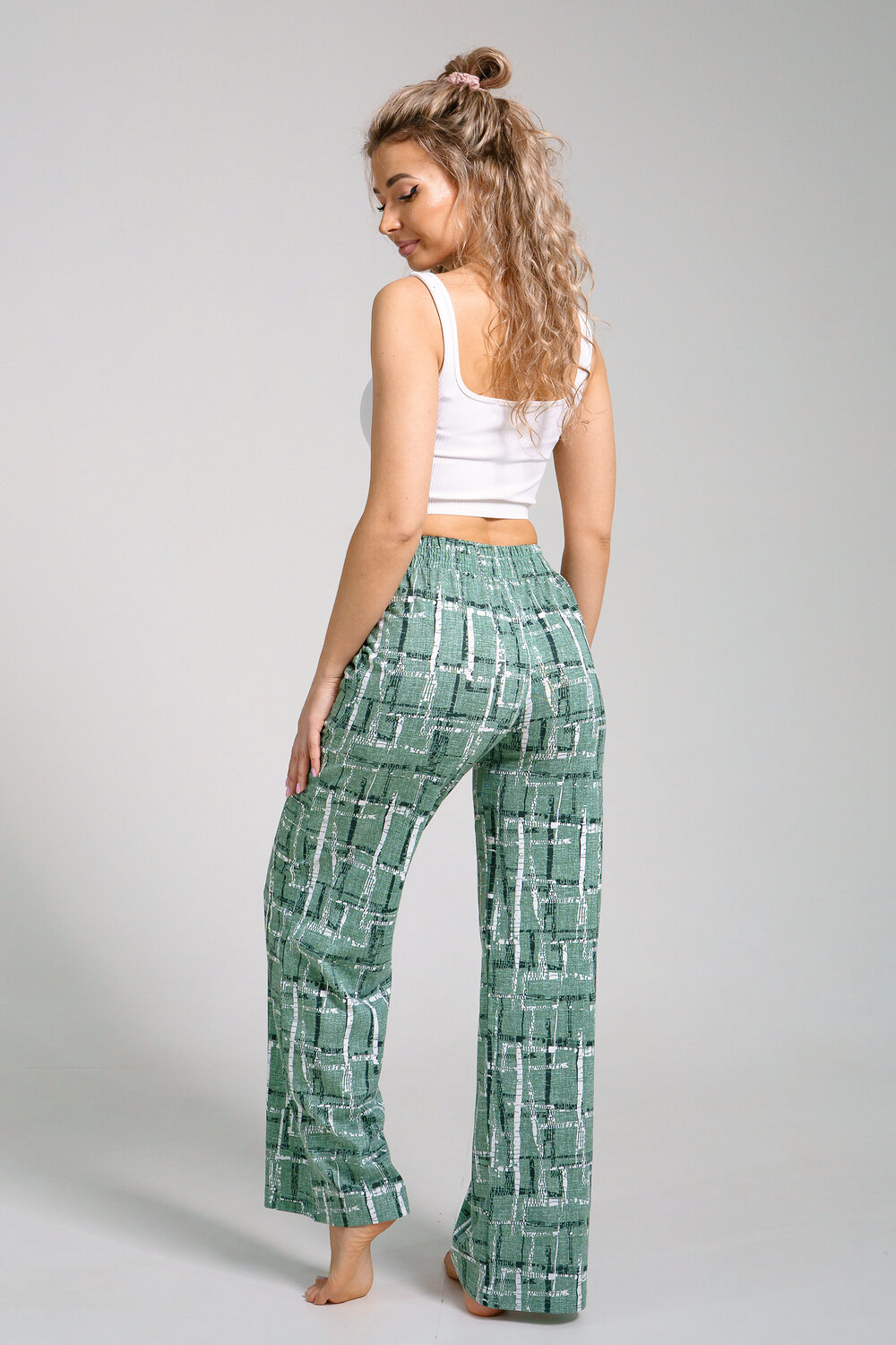 Натали Брюки 578634 36940 зеленый