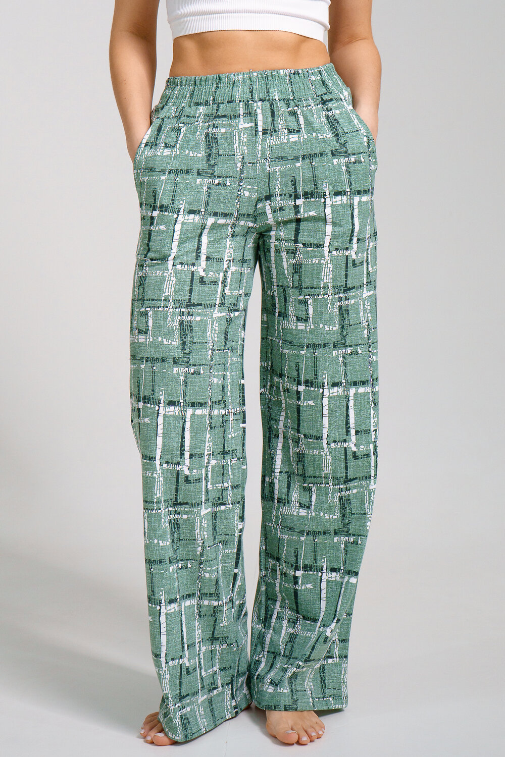 Натали Брюки 578634 36940 зеленый