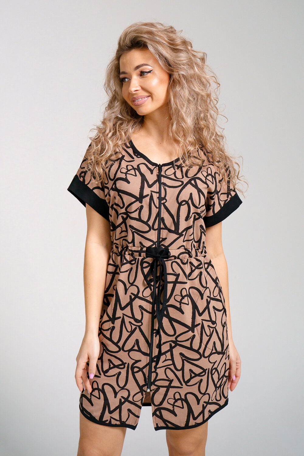 Натали Халат 578637 36938 коричневый