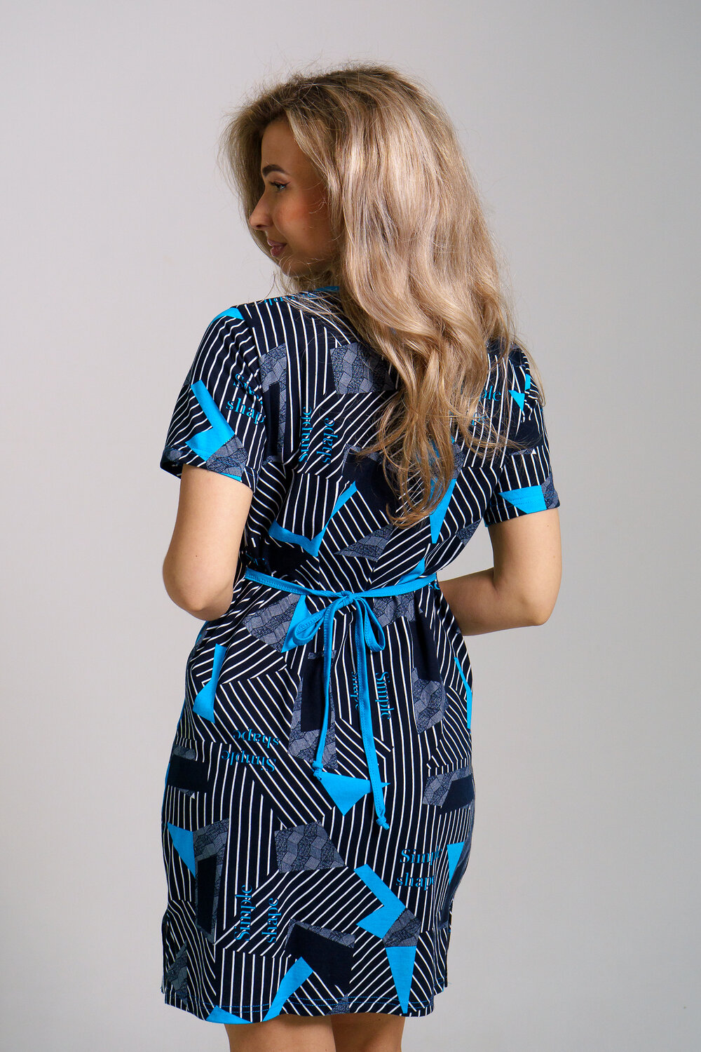 Натали Халат 578641 36937 синий