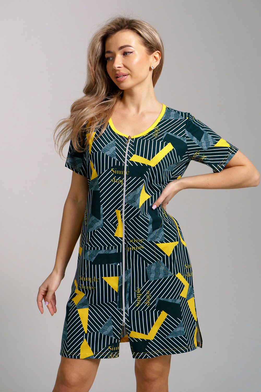 Натали Халат 578642 36937 зеленый