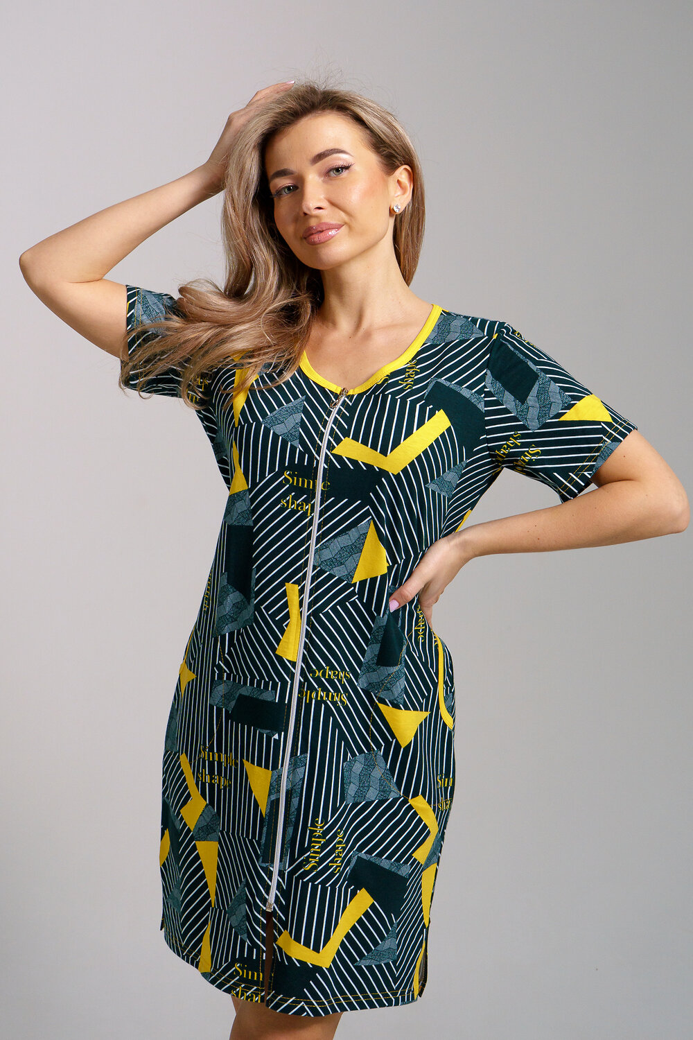 Натали Халат 578642 36937 зеленый