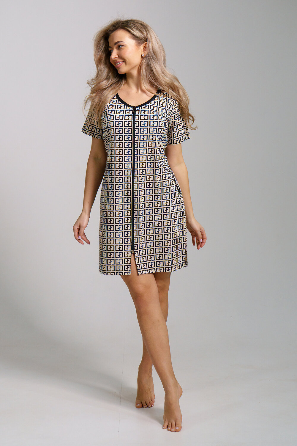 Натали Халат 578644 36934 молочный