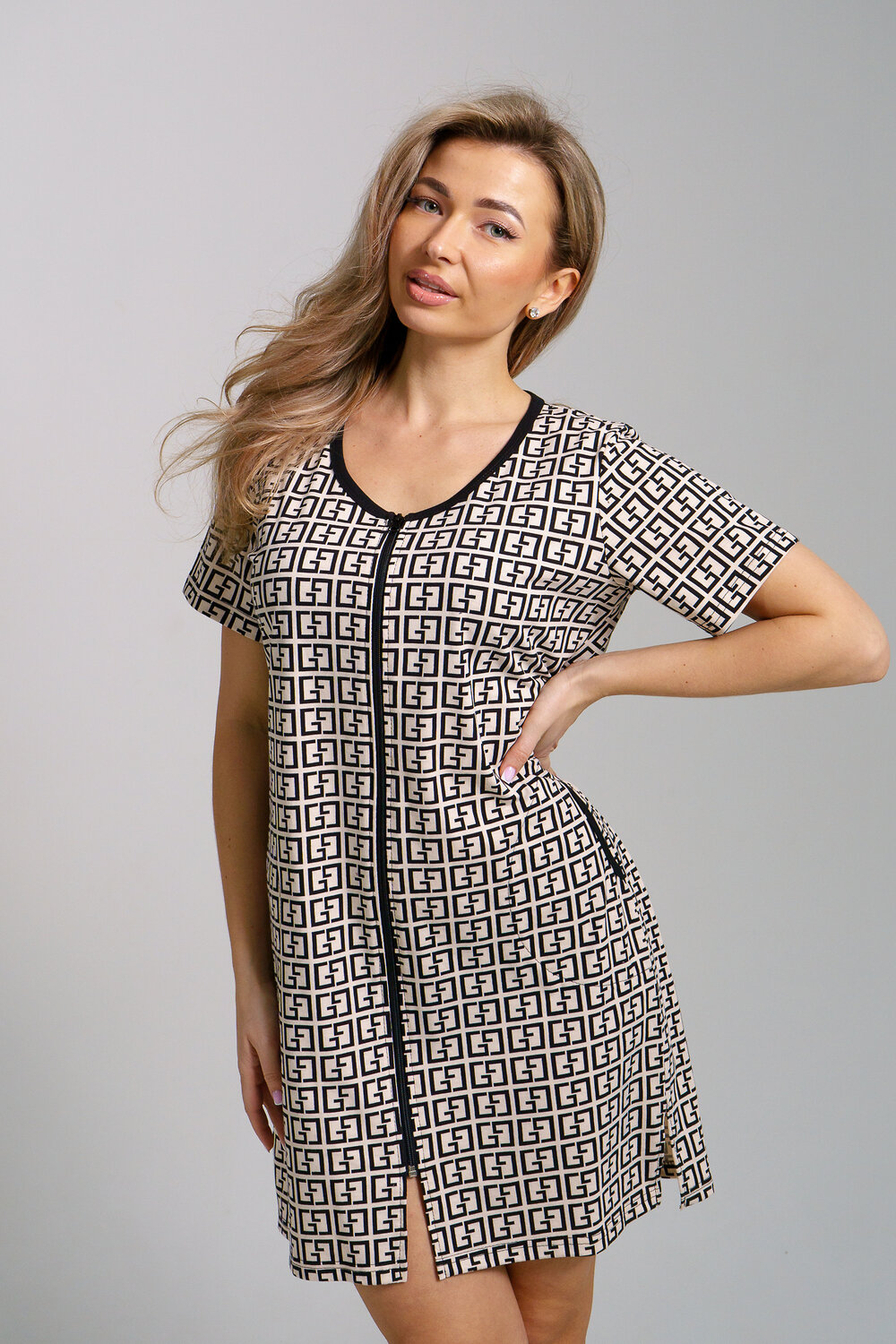 Натали Халат 578644 36934 молочный