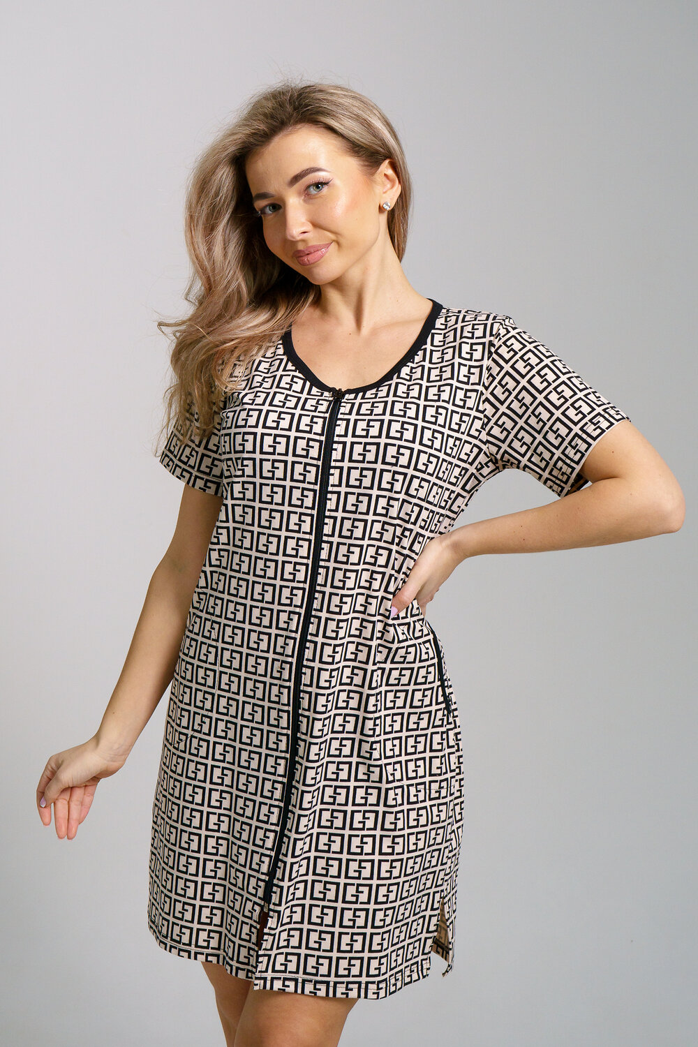 Натали Халат 578644 36934 молочный