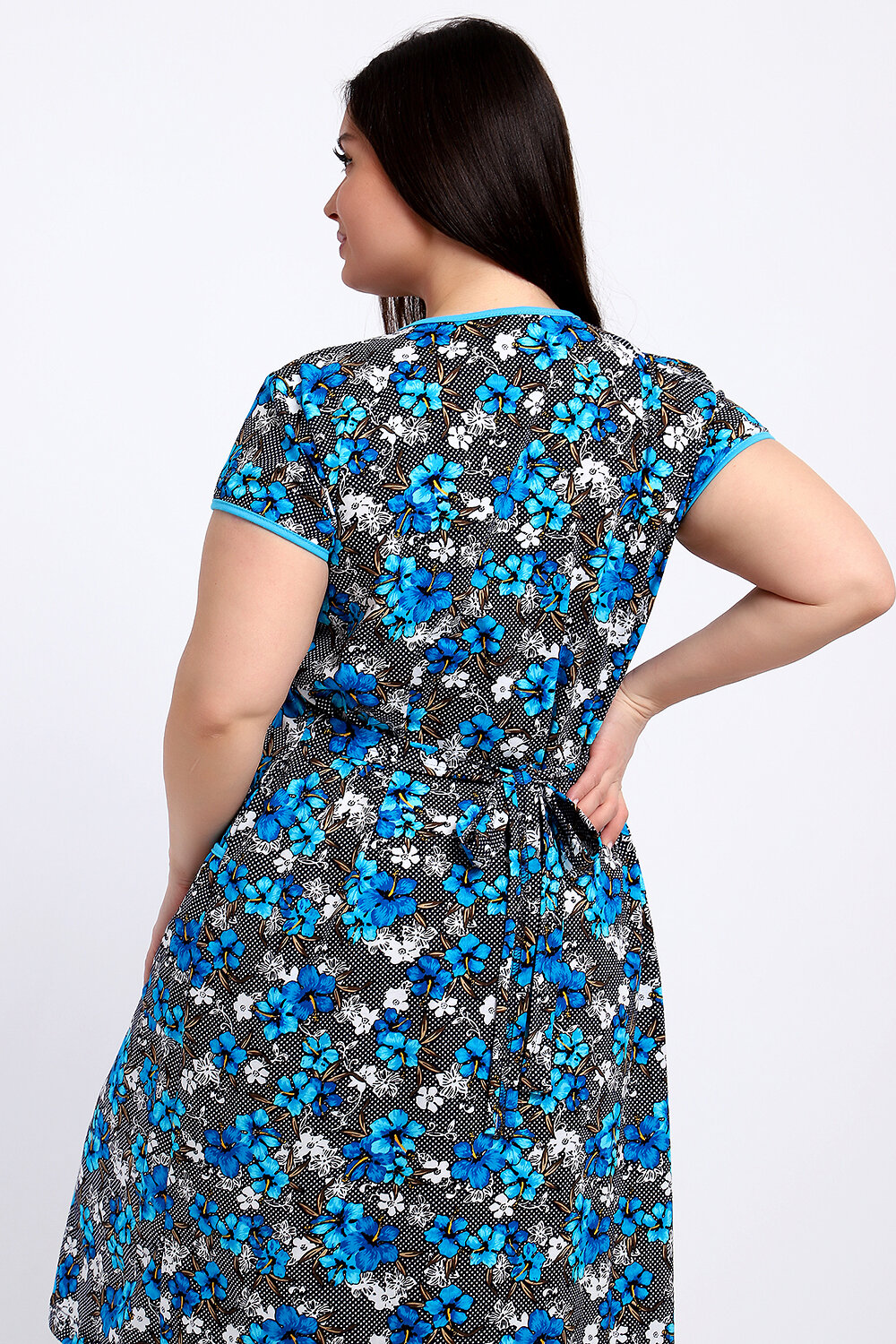 Натали Халат 578647 29013 синий