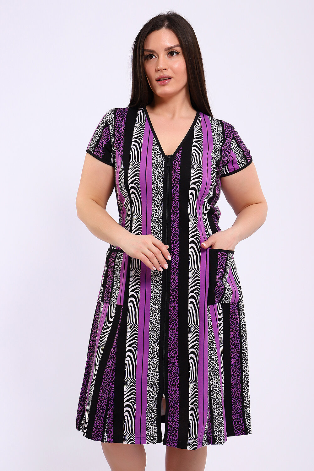 Натали Халат 578649 29013 сиреневый