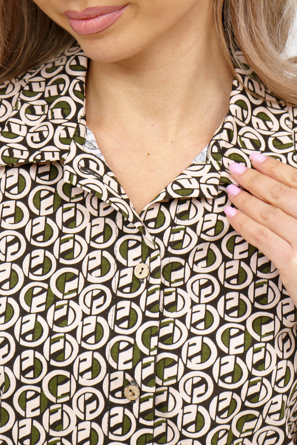 Натали Рубашка 578661 36926 хаки