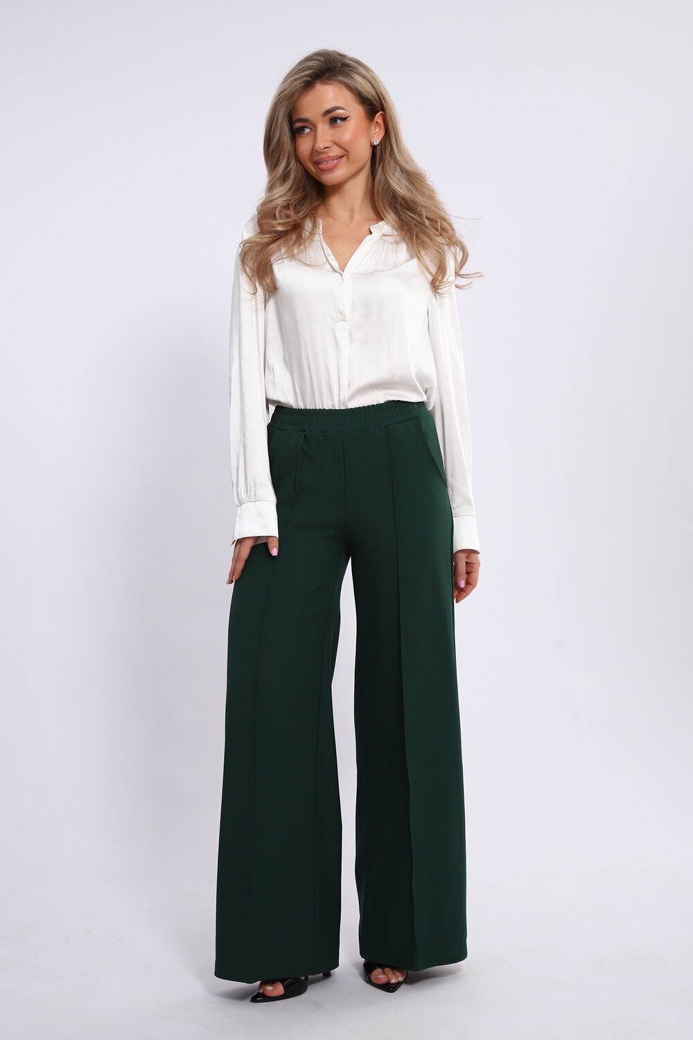 Натали Брюки 578663 20683 зеленый