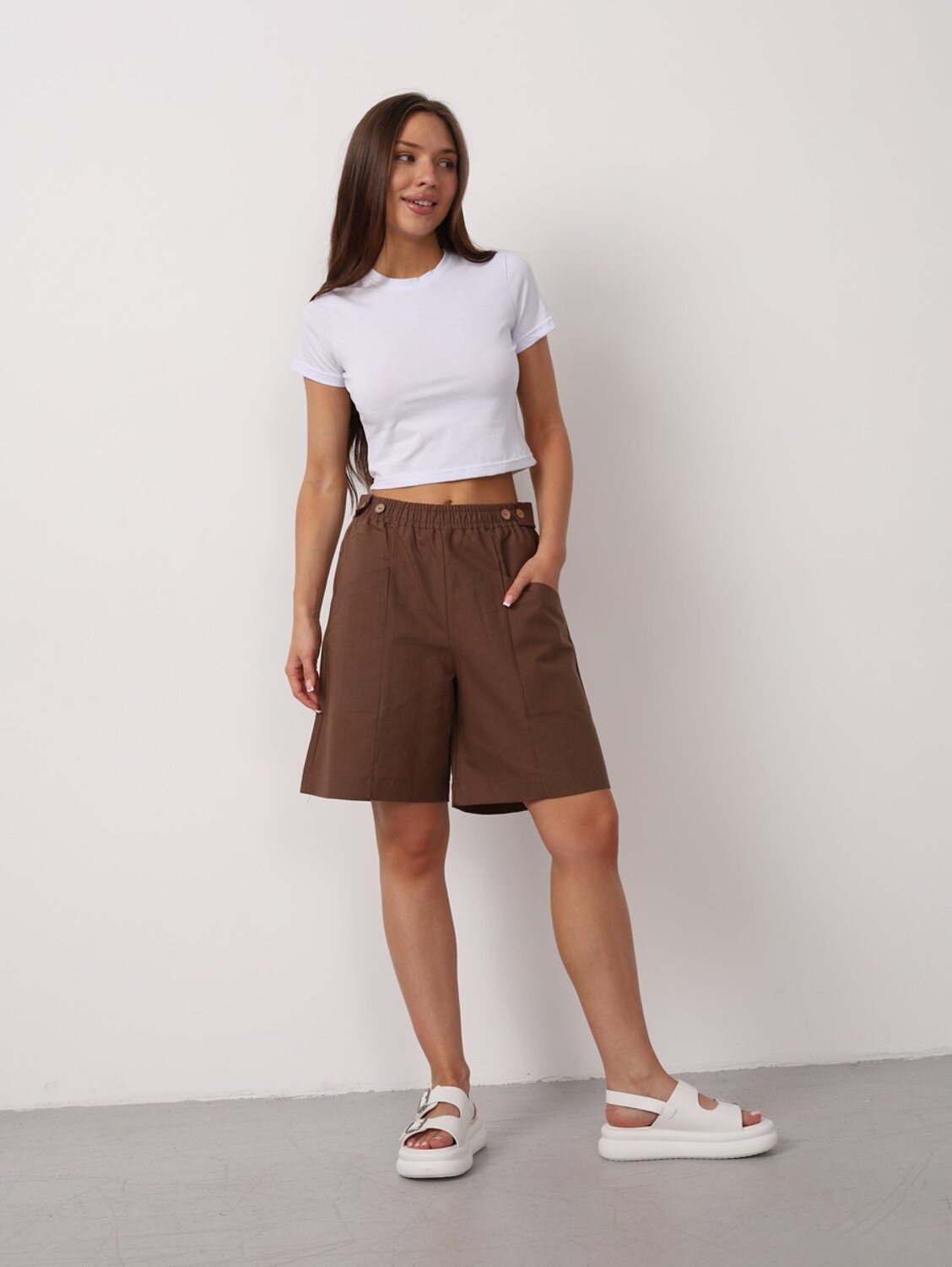 Натали Шорты 578666 20681 мокко