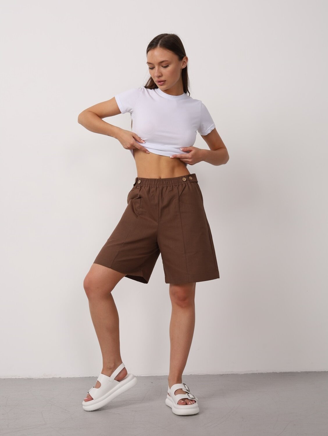 Натали Шорты 578666 20681 мокко