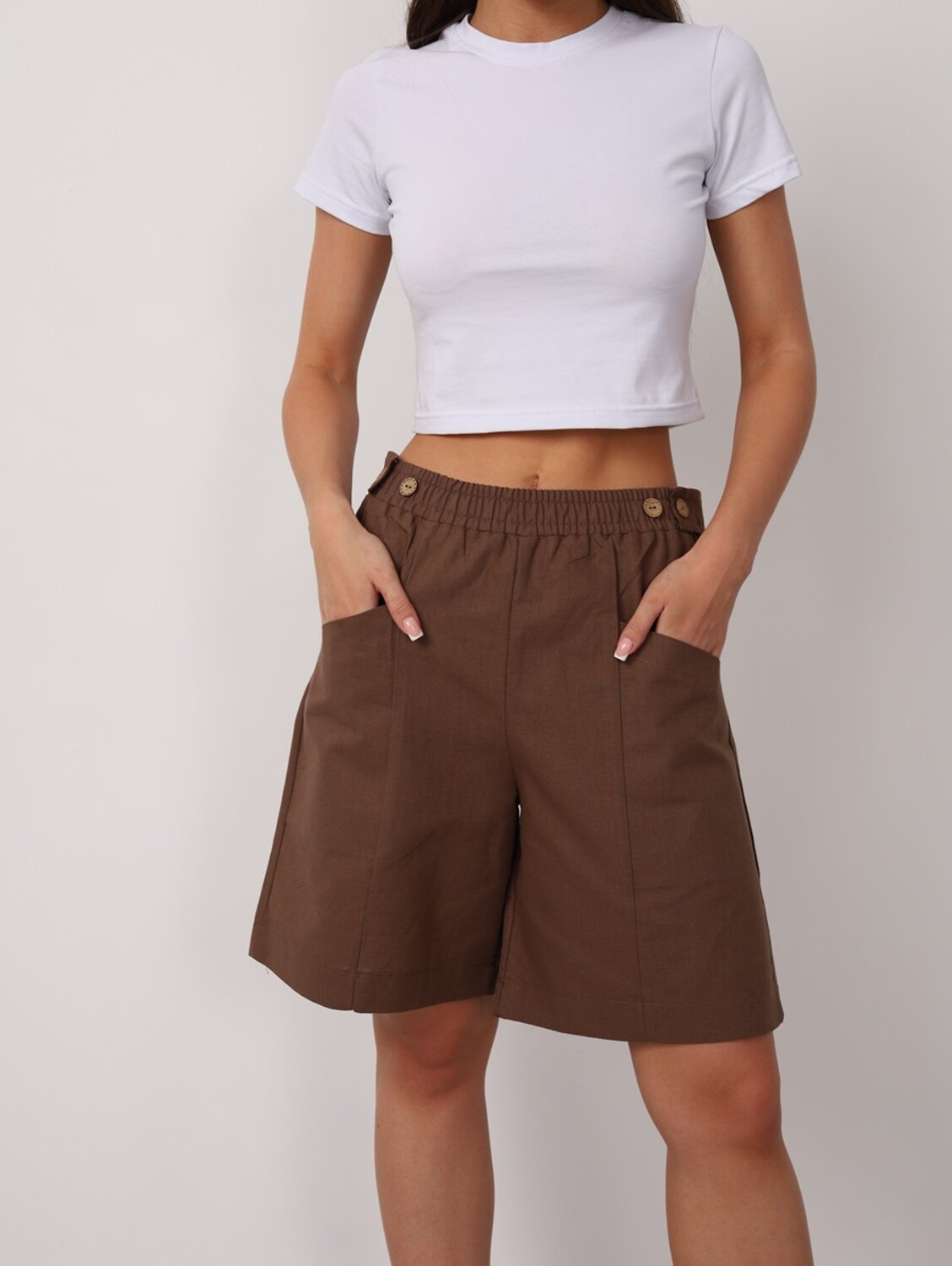Натали Шорты 578666 20681 мокко