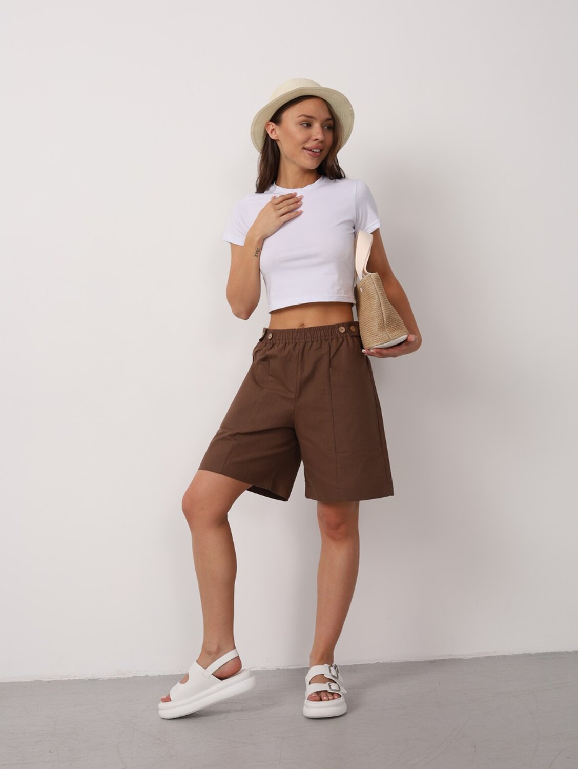 Натали Шорты 578666 20681 мокко