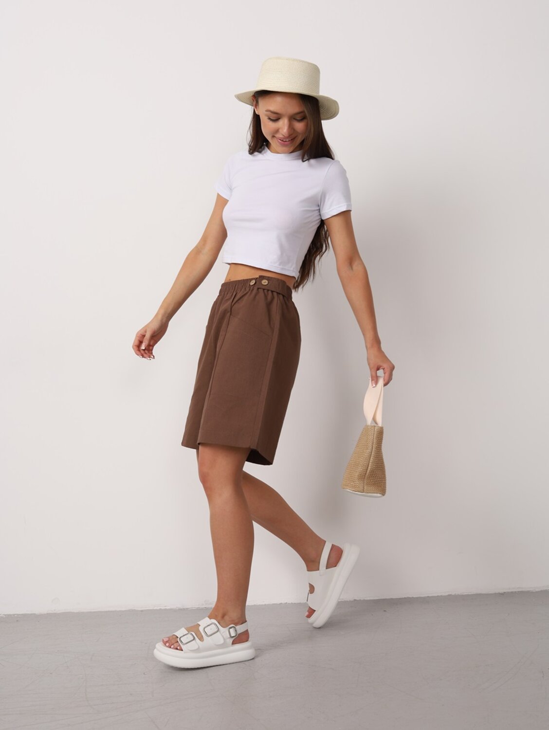 Натали Шорты 578666 20681 мокко