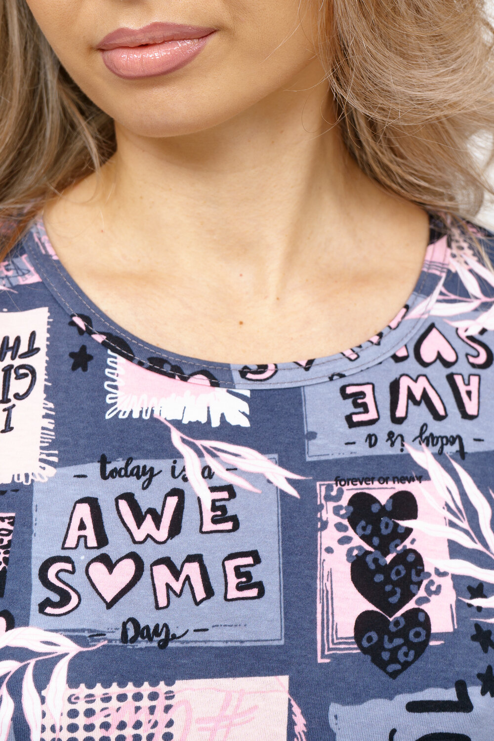 Натали Туника 578668 36924 серый