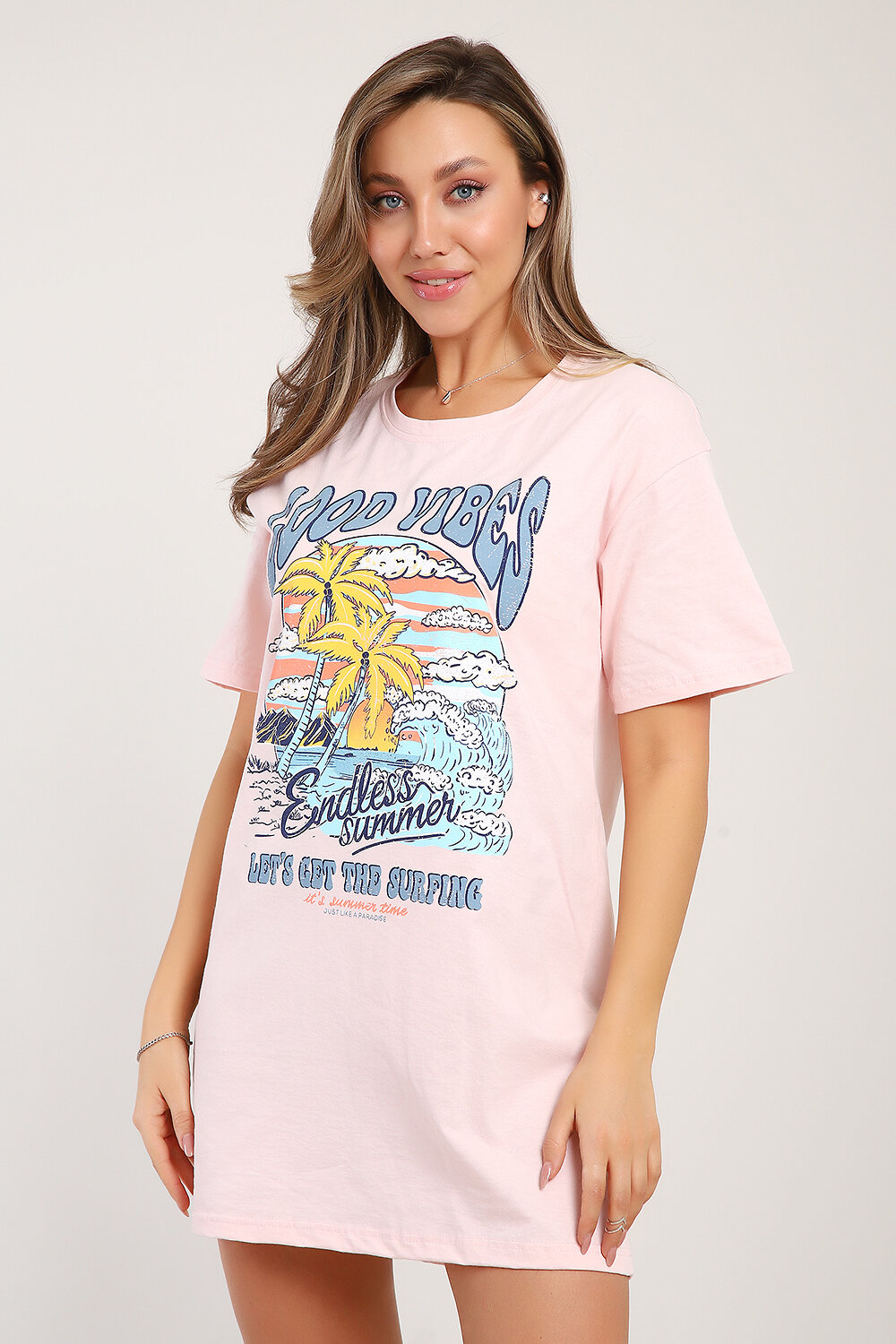 Натали Туника 578677 21091 персиковый