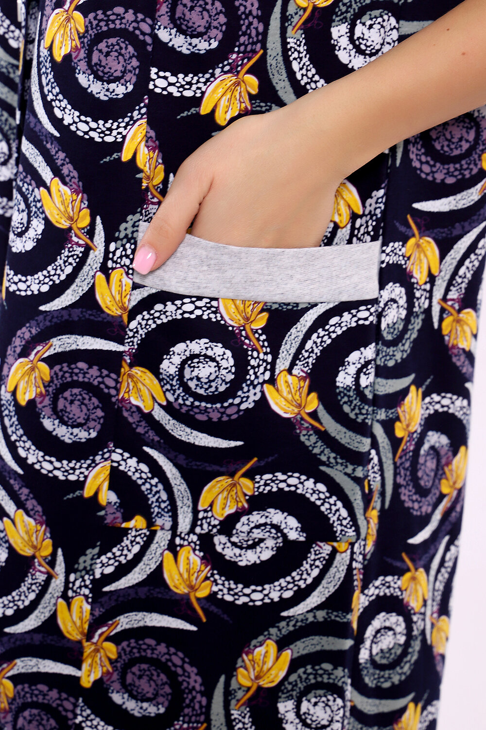 Натали Халат 578678 51170 фиолет