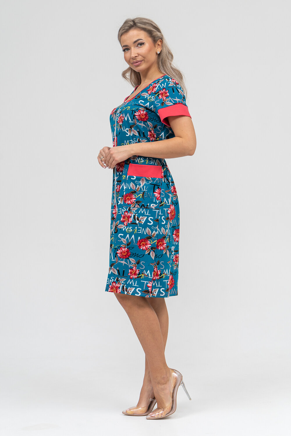 Натали Халат 578683 36915 бирюза