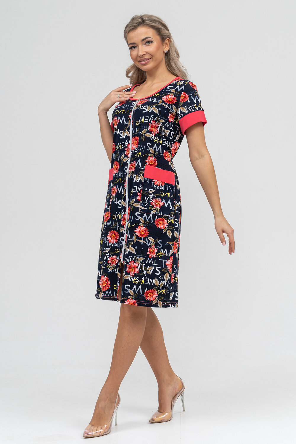 Натали Халат 578685 36915 темно-синий